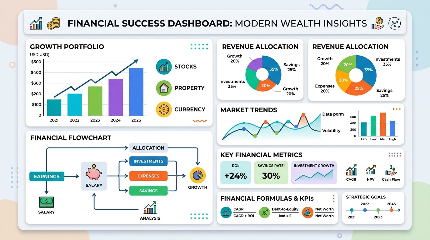 Visual Guides & Infographics to Financial Planning